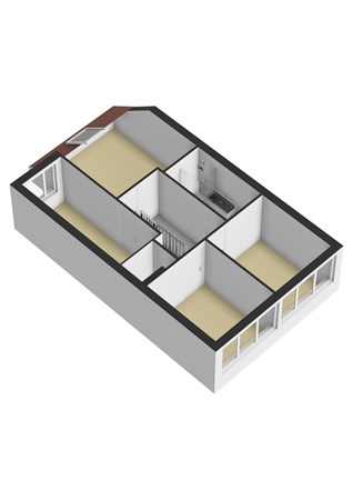 Floorplan - Goudsmidshoeve 105, 7326 RB Apeldoorn